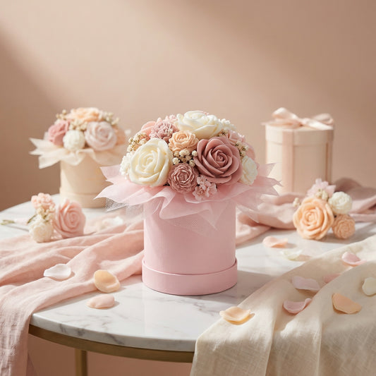 Bouquet di fiori di cera